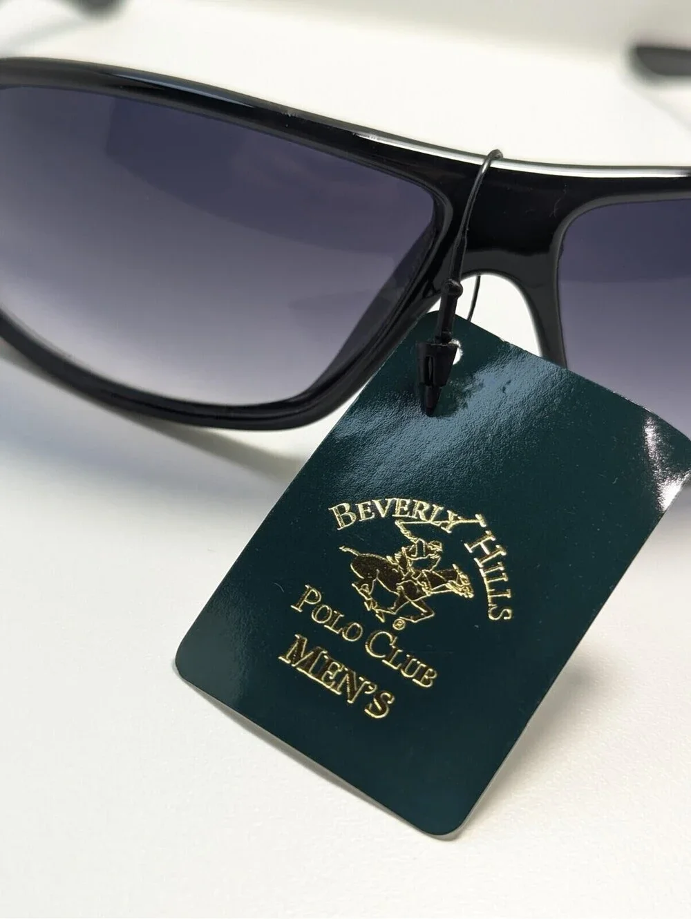 Beverly Hills Polo Club 18857 Personal Optics Black Sunglasses 100% UV Protect